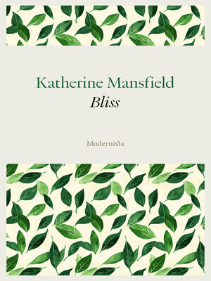 cover image of Bliss